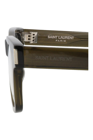 Saint Laurent  TRANSPARENT GREEN Eyeglasses