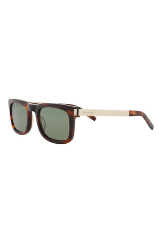 Saint Laurent  Medium Havana Sunglasses