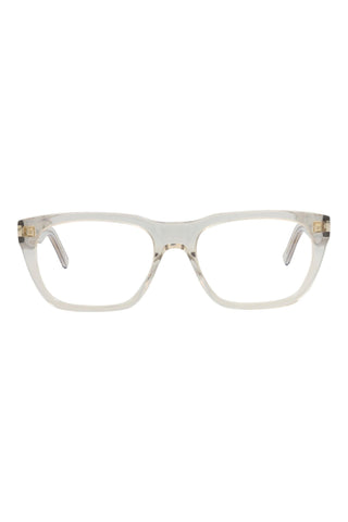 Saint Laurent  TRANSPARENT CREAM Eyeglasses