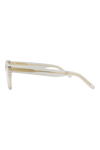 Saint Laurent  TRANSPARENT CREAM Eyeglasses
