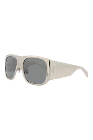 Saint Laurent  Silver Sunglasses