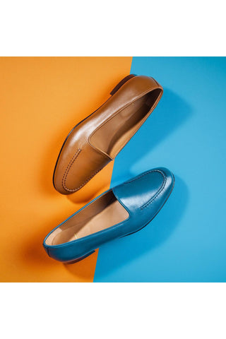 SUPERGLAMOUROUS Capri Calf-Skin Leather Slip-On Loafer (SPGM1347)-AmbrogioShoes