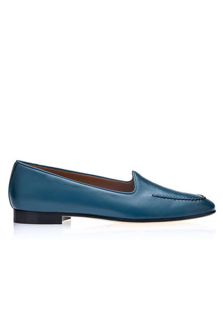 SUPERGLAMOUROUS Capri Calf-Skin Leather Slip-On Loafer (SPGM1347)-AmbrogioShoes