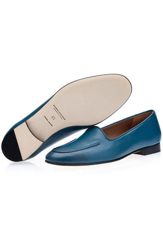 SUPERGLAMOUROUS Capri Calf-Skin Leather Slip-On Loafer (SPGM1347)-AmbrogioShoes