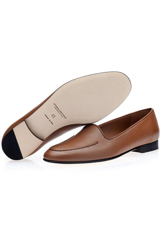 SUPERGLAMOUROUS Capri Leather Slip-On Loafer (SPGM1347)