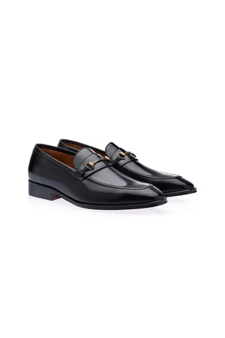 SUPERGLAMOUROUS Elmoro Vintage Leather Horse-Bit Loafer-AmbrogioShoes