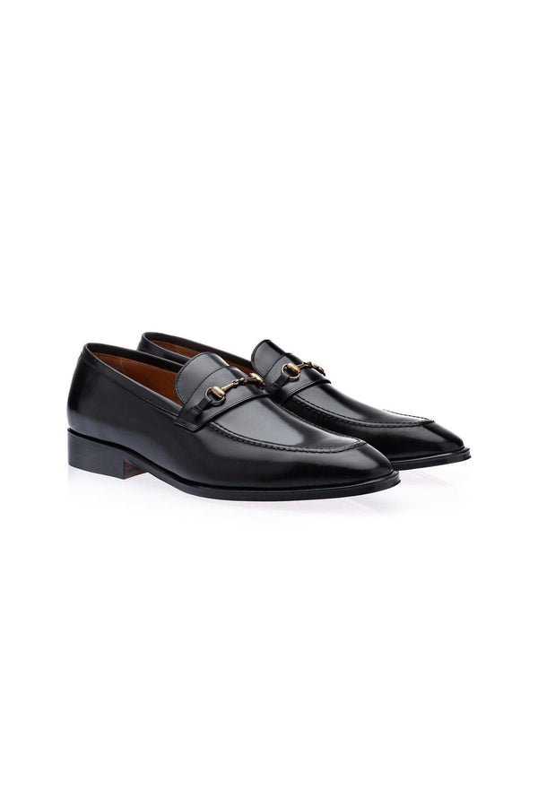 SUPERGLAMOUROUS Elmoro Vintage Leather Horse-Bit Loafer-AmbrogioShoes