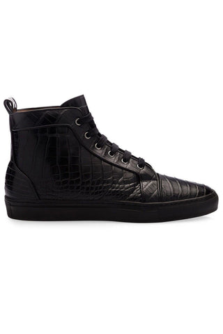 SUPERGLAMOUROUS Maxime Mississippi Alligator High-Top Sneakers (SPGM1104)-AmbrogioShoes