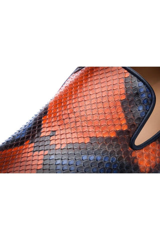 SUPERGLAMOUROUS Maxime Sunrise Python Skate Sneaker-AmbrogioShoes