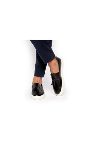 SUPERGLAMOUROUS Philippe Nappa Tassel Slip-On Skate Sneaker (SPGM1354)