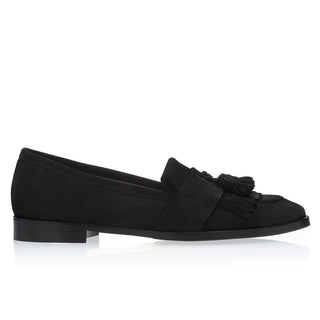 SUPERGLAMOUROUS Romeo Gorain Suede Kiltie Slip-On Tassel Loafer (SPGM1374)-AmbrogioShoes