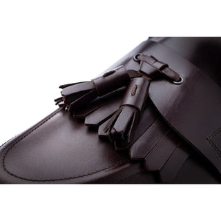 SUPERGLAMOUROUS Romeo Men's Shoes Cocoa Nappa Leather Belgian Skate Sneakers (SPGM1284)-AmbrogioShoes