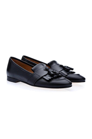 SUPERGLAMOUROUS Romeo Toledo Leather Tassels Loafers (SPGM1051)