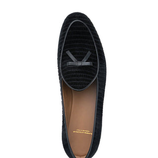 SUPERGLAMOUROUS Tangerine 1 Tejuvelour Velvet Leather Slip-On Loafer (SPGM1375)-AmbrogioShoes