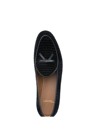 SUPERGLAMOUROUS Tangerine 1 Tejuvelour Velvet Slip-On Loafer (SPGM1375)-AmbrogioShoes