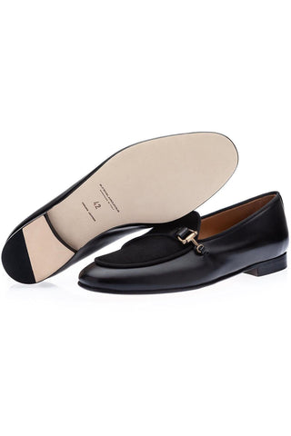SUPERGLAMOUROUS Tangerine 12 Suede & Leather Belgian Loafers (SPGM1254)-AmbrogioShoes