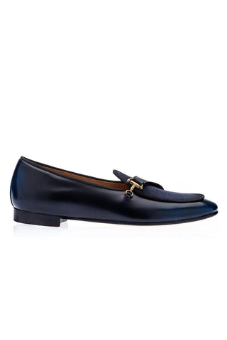 SUPERGLAMOUROUS Tangerine 12 Suede & Leather Belgian Loafers (SPGM1254)-AmbrogioShoes
