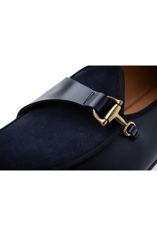 SUPERGLAMOUROUS Tangerine 12 Suede & Leather Belgian Loafers (SPGM1254)-AmbrogioShoes
