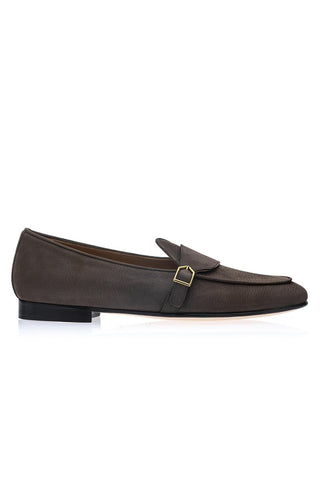 SUPERGLAMOUROUS Tangerine 15.1 Oregon Grainy Nubuck Leather Loafer (SPGM1372)-AmbrogioShoes