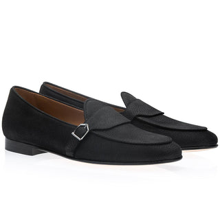 SUPERGLAMOUROUS Tangerine 15.1 Oregon Men's Shoes Grainy Nubuck Leather Loafer (SPGM1372)-AmbrogioShoes