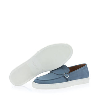 SUPERGLAMOUROUS Tangerine 15.1 Oregon Nubuck Single Monk-Strap-AmbrogioShoes