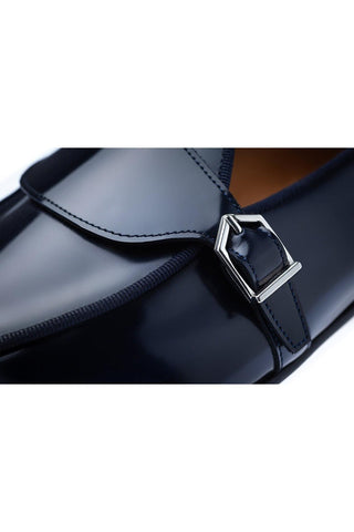 SUPERGLAMOUROUS Tangerine 15.1 Polished Calf-Skin Leather Belgian Loafers (SPGM1317)-AmbrogioShoes