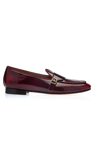 SUPERGLAMOUROUS Tangerine 15.1 Polished Leather Belgian Loafers (SPGM1317)-AmbrogioShoes