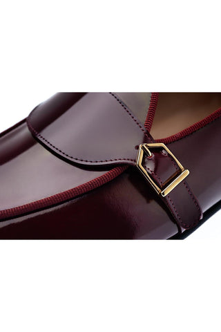 SUPERGLAMOUROUS Tangerine 15.1 Polished Leather Belgian Loafers (SPGM1317)-AmbrogioShoes
