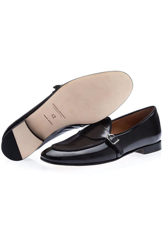 SUPERGLAMOUROUS Tangerine 15.1 Polished Leather Belgian Loafers (SPGM1317)-AmbrogioShoes