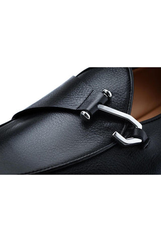 SUPERGLAMOUROUS Tangerine 16 Guanto Leather Single-Monk Loafer (SPGM1363)-AmbrogioShoes