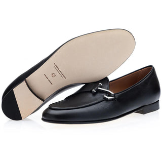 SUPERGLAMOUROUS Tangerine 16 Guanto Men's Shoes Leather Single-Monk Loafer (SPGM1363)-AmbrogioShoes