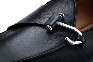 SUPERGLAMOUROUS Tangerine 16 Guanto Men's Shoes Leather Single-Monk Loafer (SPGM1363)-AmbrogioShoes