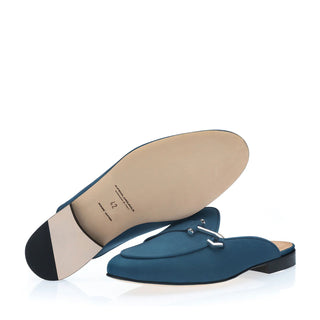 SUPERGLAMOUROUS Tangerine 16 Nubuck Mule-AmbrogioShoes