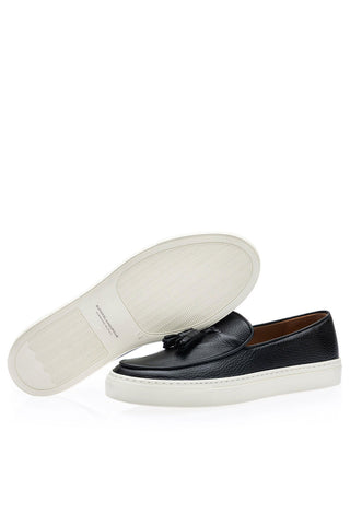 SUPERGLAMOUROUS Tangerine 2 Deer-Skin Slip-On Tassel Skate Sneaker (SPGM1367)-AmbrogioShoes