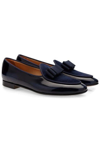 SUPERGLAMOUROUS Tangerine 3 Suede / Leather Belgian Loafer (SPGM1357)