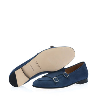 SUPERGLAMOUROUS Tangerine 7 Suede Double Monk-Strap-AmbrogioShoes