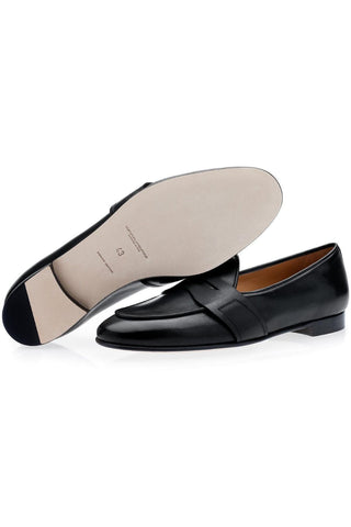 SUPERGLAMOUROUS Tangerine 9 Toledo Leather Penny Loafer-AmbrogioShoes
