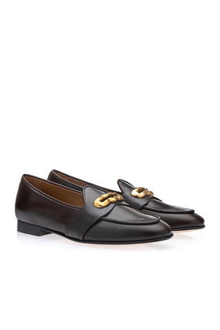 SUPERGLAMOUROUS Tangerine 9.2 Nappa Slip-On Belgian Loafer (SPGM1370)-AmbrogioShoes