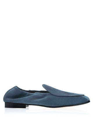 SUPERGLAMOUROUS Tangerine Unlined Suede Slip-On Loafer-AmbrogioShoes