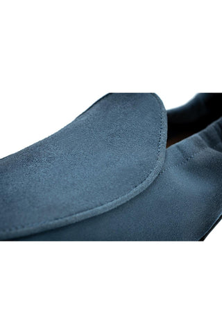 SUPERGLAMOUROUS Tangerine Unlined Suede Slip-On Loafer-AmbrogioShoes