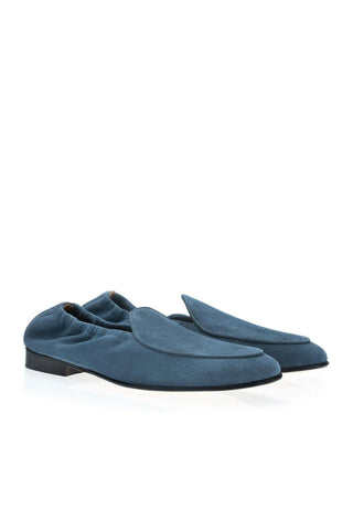 SUPERGLAMOUROUS Tangerine Unlined Suede Slip-On Loafer