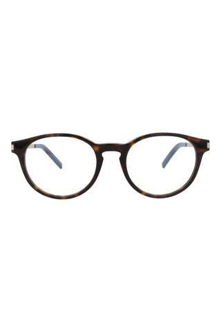 Saint Laurent SL25 DARK HAVANA Eyeglasses-AmbrogioShoes