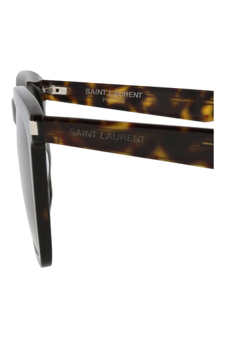 Saint Laurent SL281SLIM Dark Havana Sunglasses-AmbrogioShoes