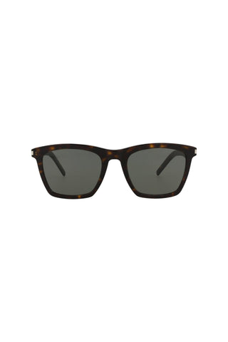 Saint Laurent SL281SLIM Dark Havana Sunglasses-AmbrogioShoes