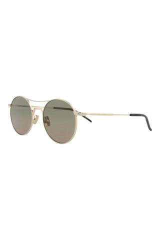 Saint Laurent SL421 Light Gold Sunglasses-AmbrogioShoes
