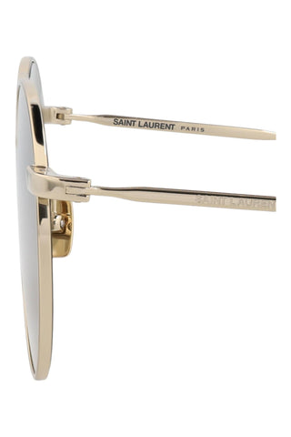 Saint Laurent SL421 Light Gold Sunglasses-AmbrogioShoes