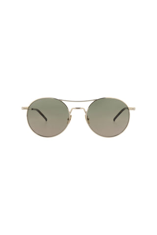 Saint Laurent SL421 Light Gold Sunglasses-AmbrogioShoes