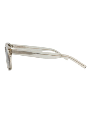 Saint Laurent SL51 Transparent Beige Sunglasses-AmbrogioShoes