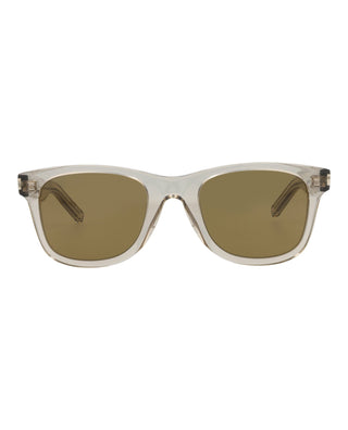 Saint Laurent SL51 Transparent Beige Sunglasses-AmbrogioShoes