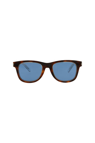 Saint Laurent SL51RIM Medium Havana Sunglasses-AmbrogioShoes